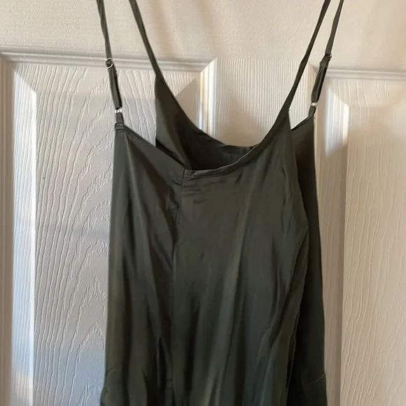 RARE green chaser silky basics jumpsuit green Kale - Picture 4 of 6